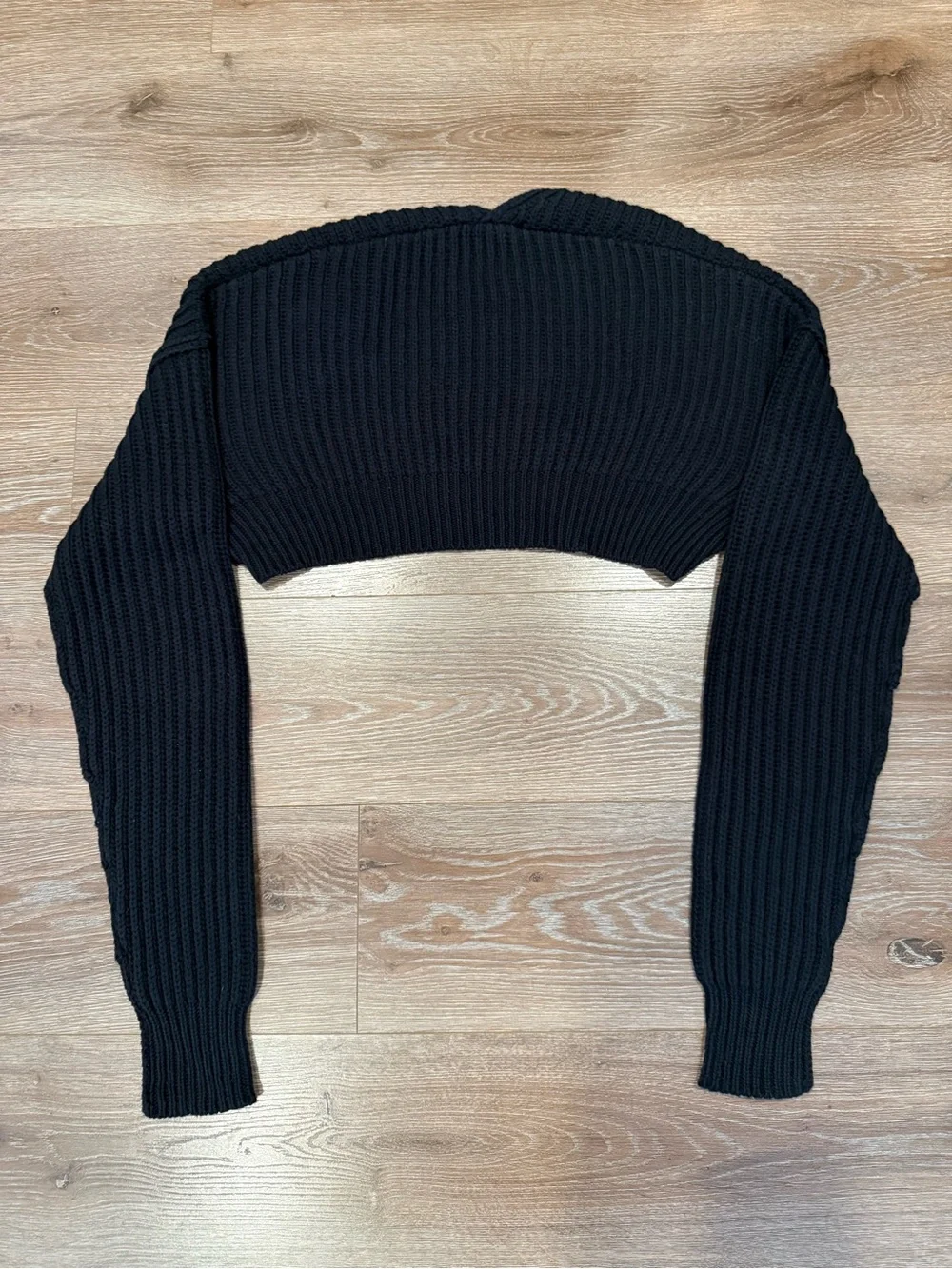 NWT Free People Iris Shrug - Black XS